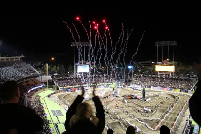 JOHN KER'S SUPERCROSS PHOTO GALLERY FROM DODGER STADIUM - Motocross