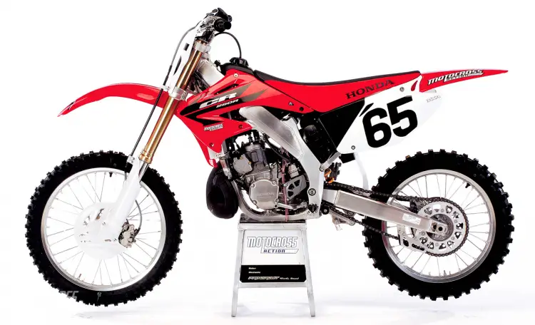 2006 HONDA CR250 RACE TEST - Motocross Action Magazine