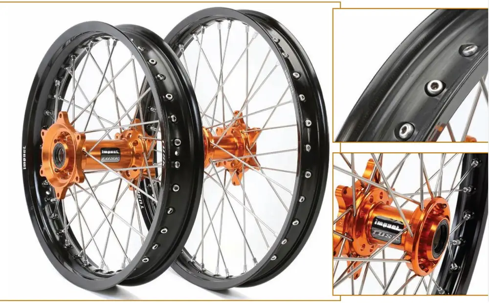 MXA TEAM TESTED: TUSK IMPACT WHEELSET - Motocross Action Magazine