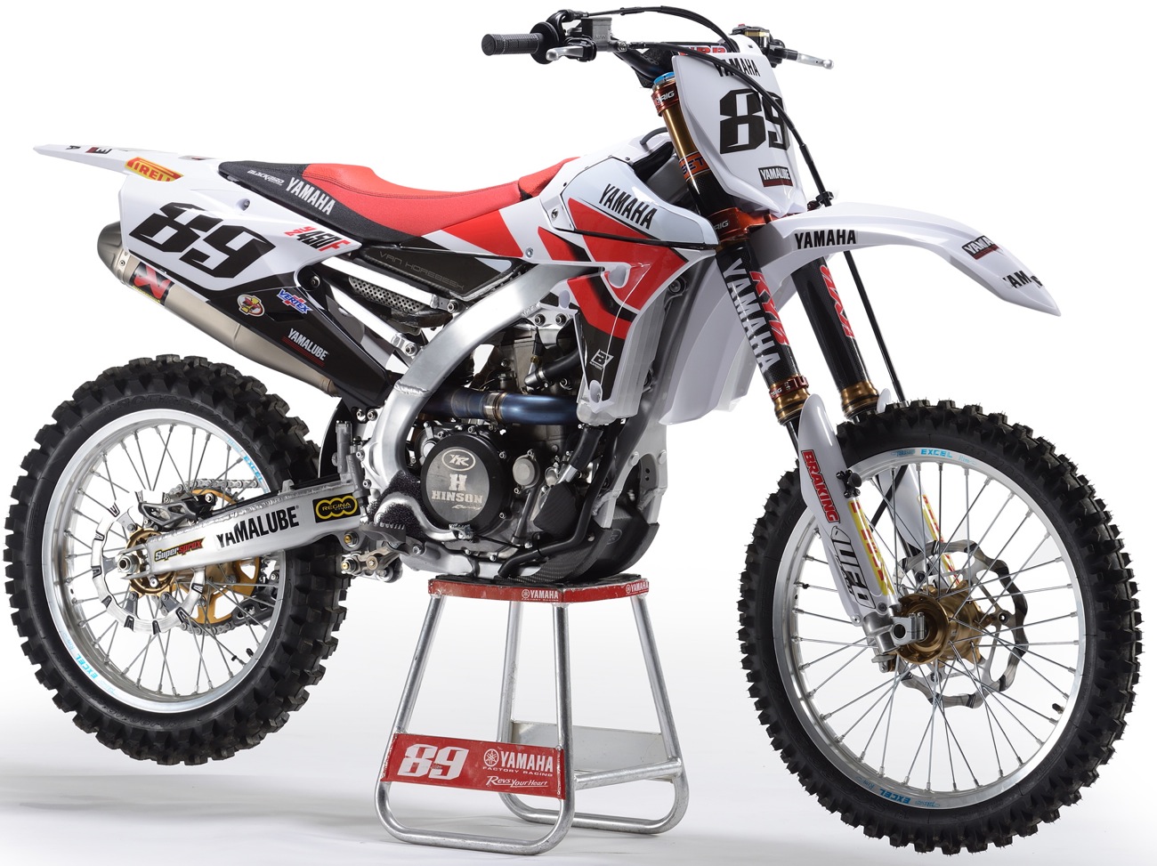 White yamaha store dirt bike