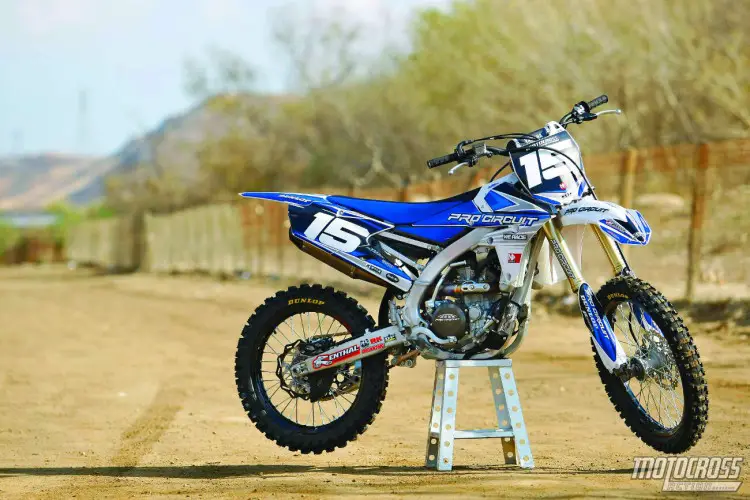 MXA RIDES PRO CIRCUIT'S FULL-RACE YAMAHA YZ250F - Motocross Action