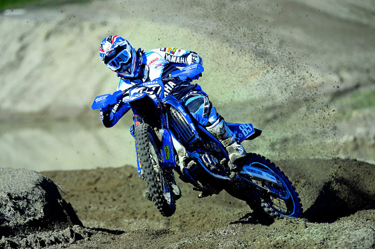 Jeremy Van Horebeek (89) has moved to the top spot in the Yamaha Grand Prix food chain. This YZ450F is considered the fifth generation of the fuel-injected versions and dates back to the 1997 prototype YZ400 that Doug Henry raced.