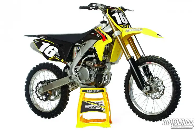 Repeat: Suzuki didn’t make any quality updates to the 2015 RM-Z250. That’s a shame. Fortunately the bike is still good enough to be competitive, but it’s showing its age. 