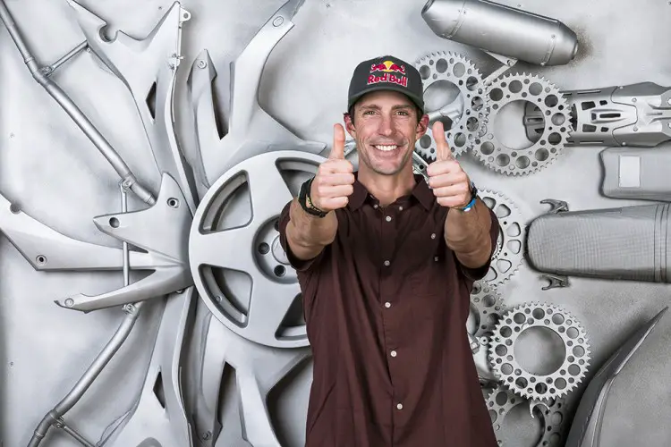 Travis Pastrana poses for a portrait during Summer X Games at the Hotel Vegas in Austin, TX, USA on 4 June, 2014. // Garth Milan/Red Bull Content Pool // P-20140605-00142 // Usage for editorial use only // Please go to www.redbullcontentpool.comfor further information. //