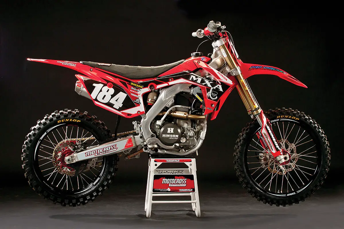 Honda crf store 250 r 2016