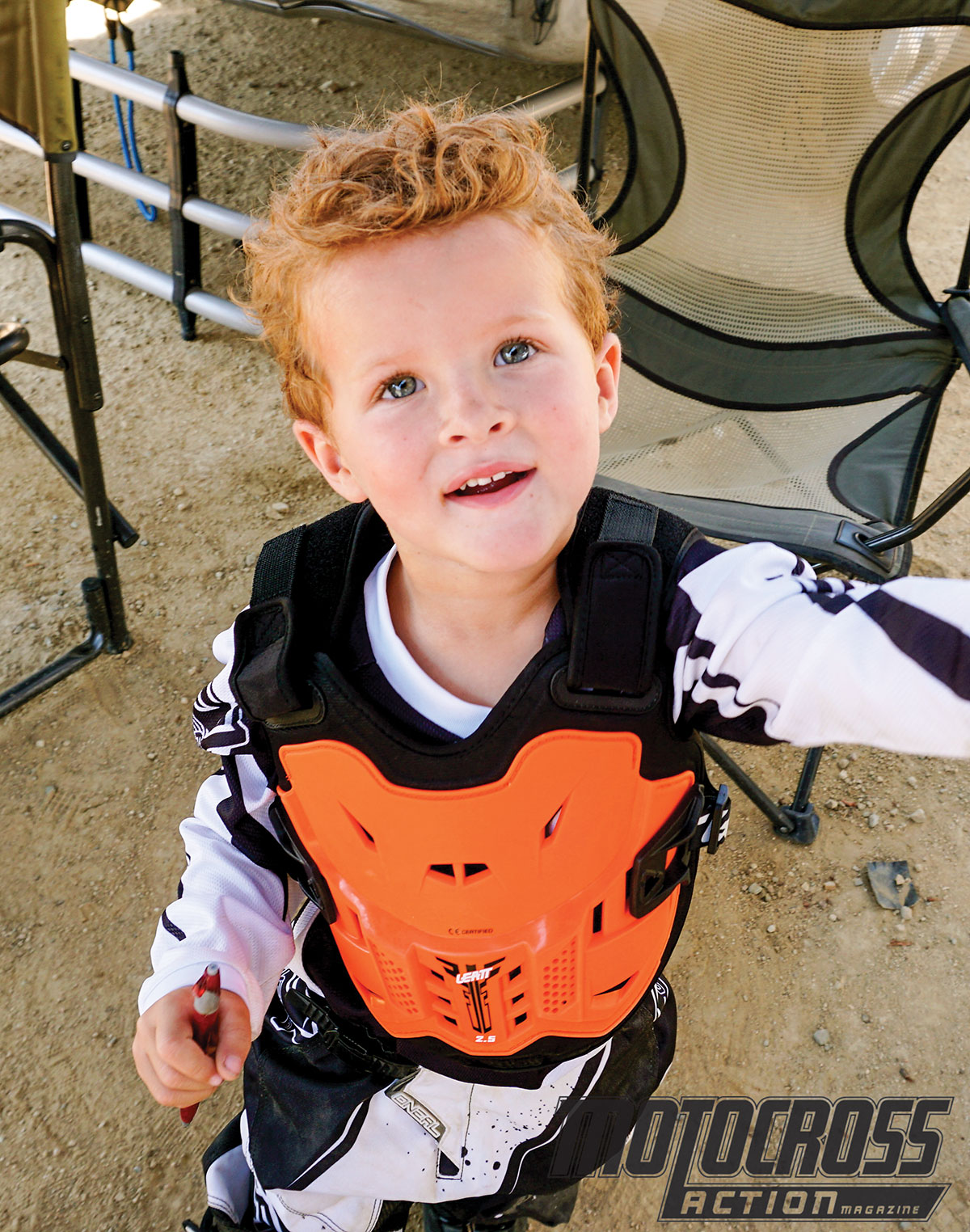 MXA TEAM TESTED LEATT 2.5 KIDS CHEST PROTECTOR Motocross Action