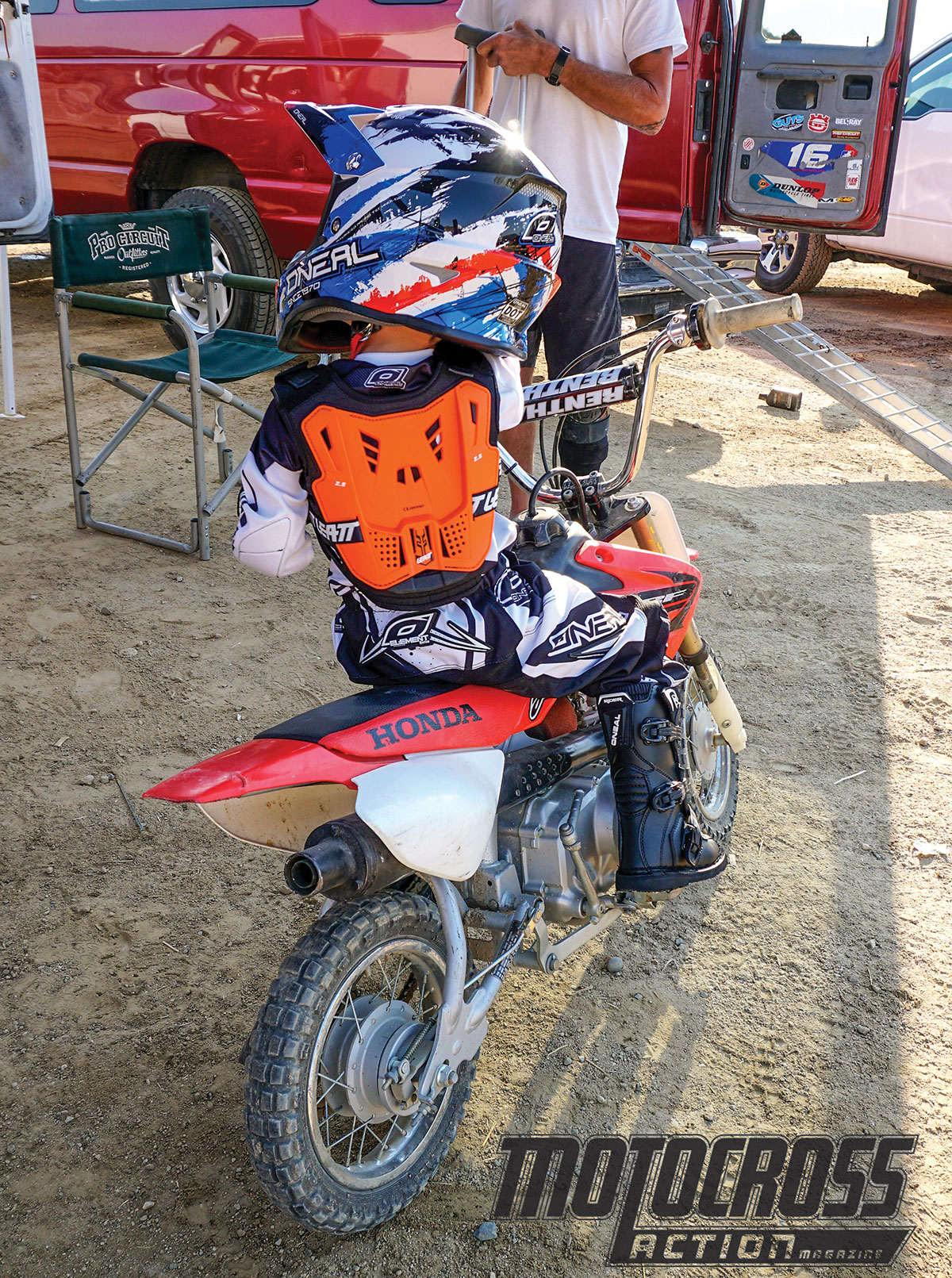 Child chest store protector dirt bike