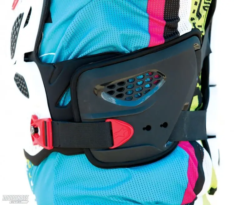 MXA TEAM TESTED ALPINESTARS A10 FULL CHEST PROTECTOR Motocross