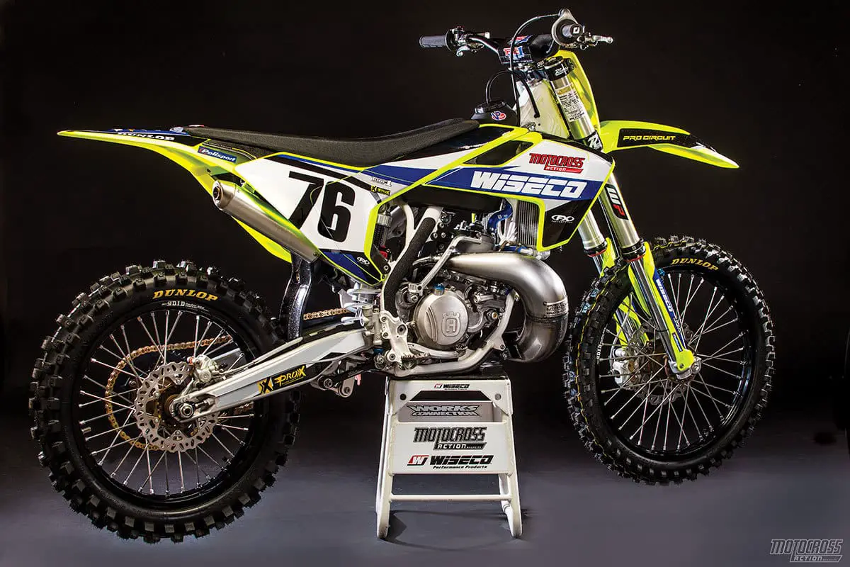 2022 Husqvarna TC125 Two Stroke TESTED - Motocross Action Magazine