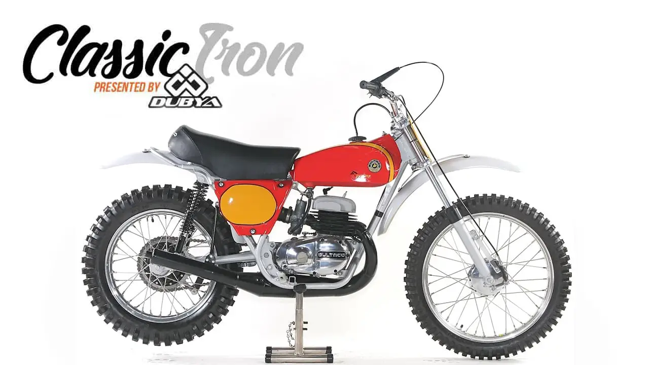 Classic Motocross Iron 1974 Bultaco Mk360 Pursang Motocross Action Magazine