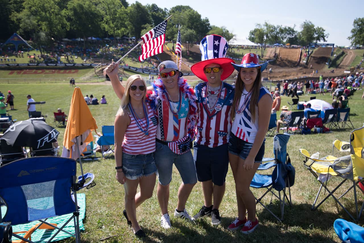 2017 Red Bud national fans