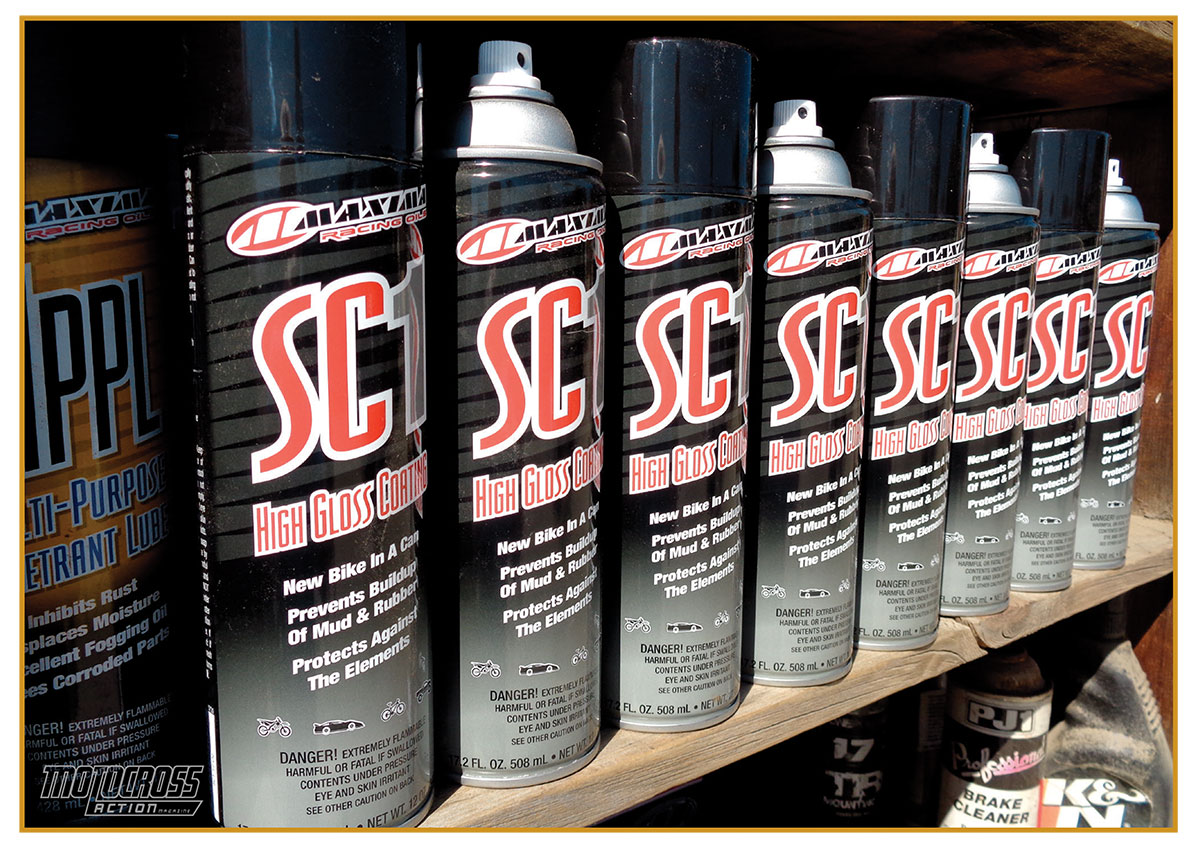 MXA PRODUCT SPOTLIGHT: MAXIMA RACING SC1 SPRAY - Motocross Action