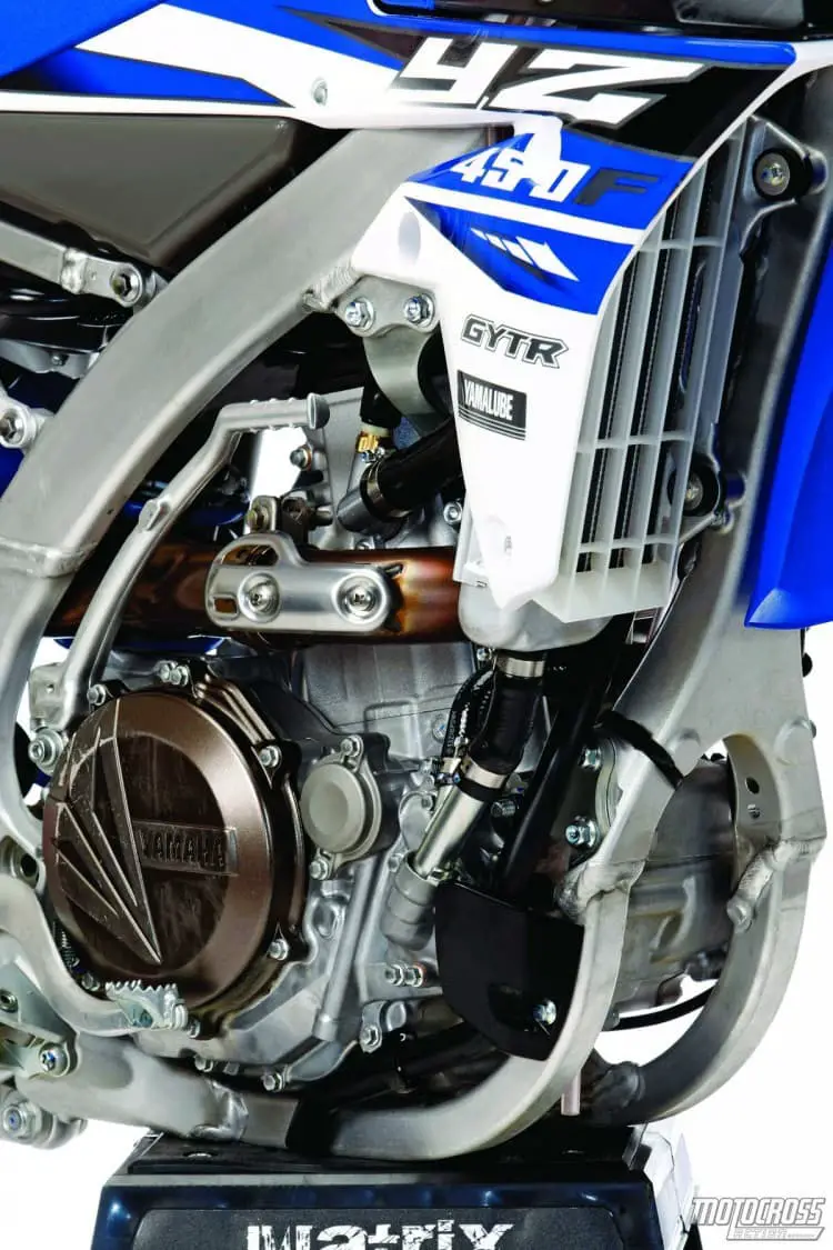 Thanks to the mapping changes, the YZ450F is smoother, more manageable and exhibits gentlemanly manners.