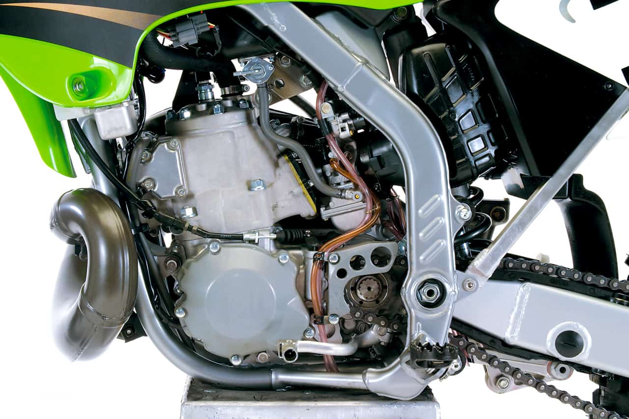 2004 Kawasaki KX250 engine