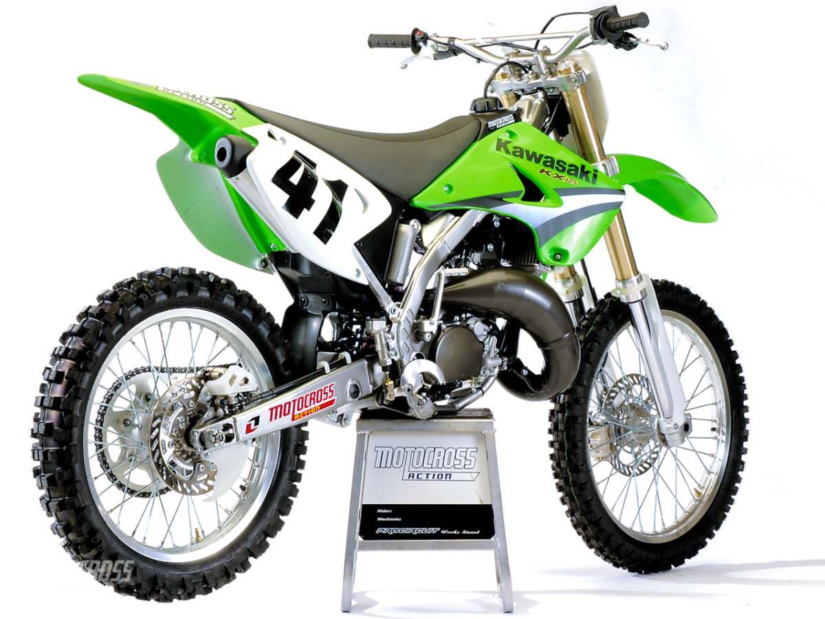 ON THE COMPLETE TEST OF THE 2005 KAWASAKI KX125 - Motocross Action Magazine