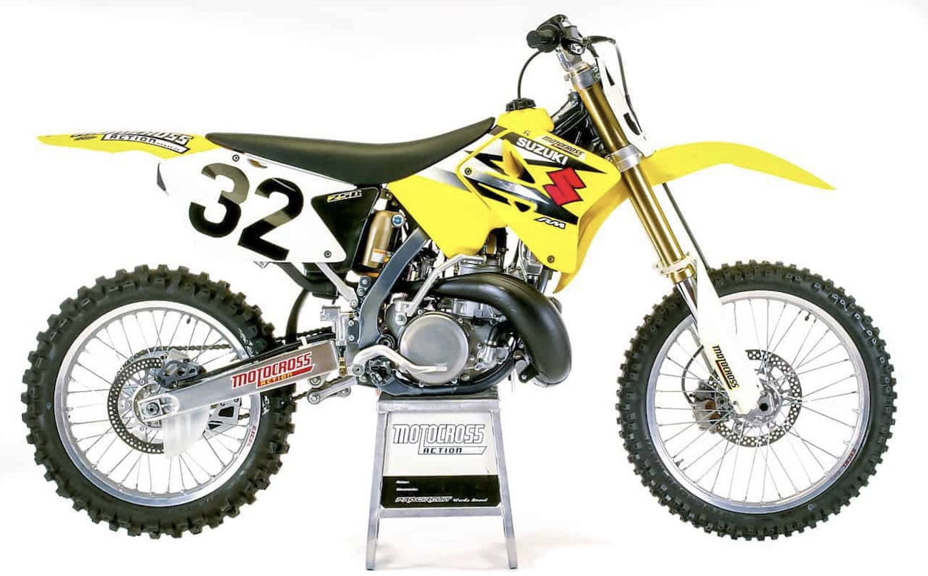 2004 SUZUKI RM250のMXAレトロテスト-モトクロスアクションマガジン