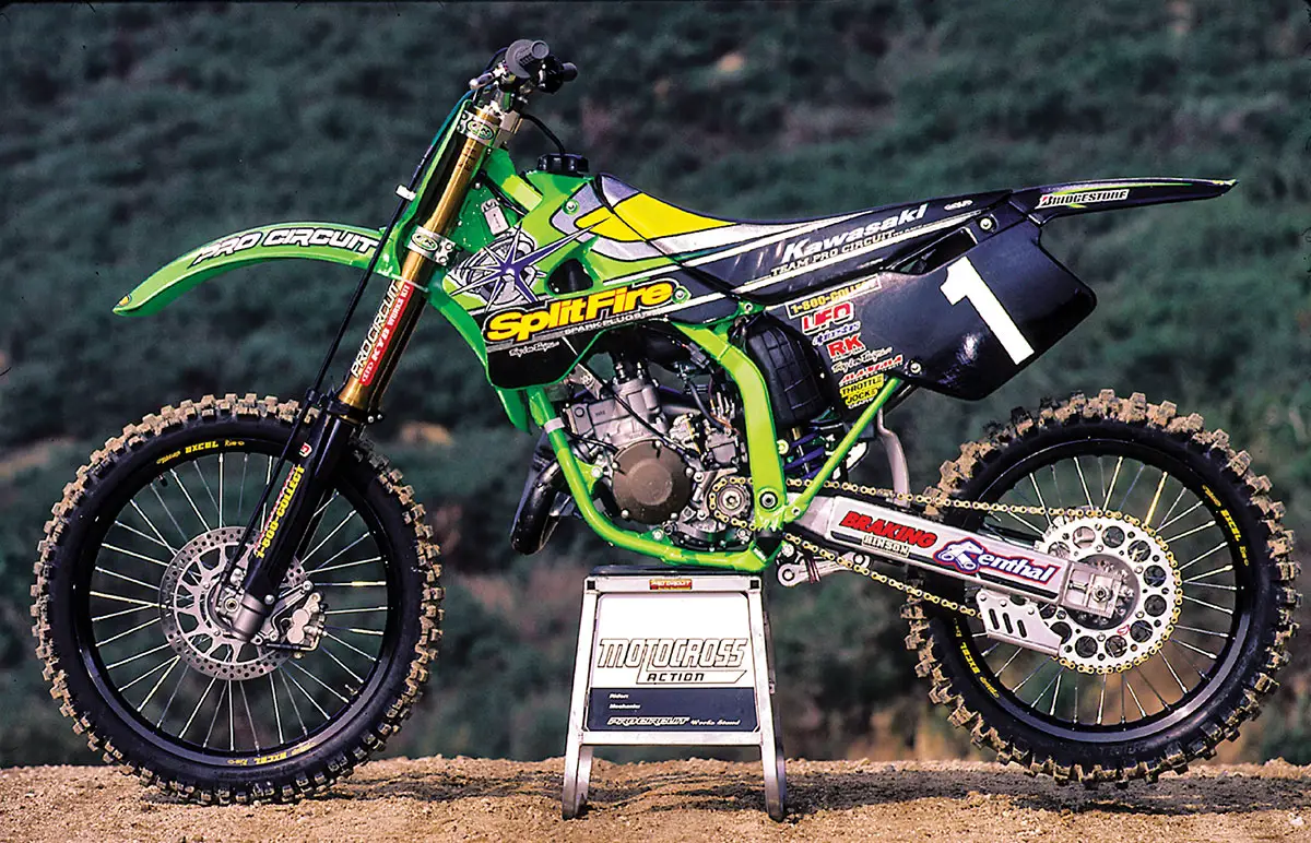 FLASHBACK FREITAG: WIE WAR ES, RICKY CARMICHAELS SPLITFIRE KX1998 VON ...