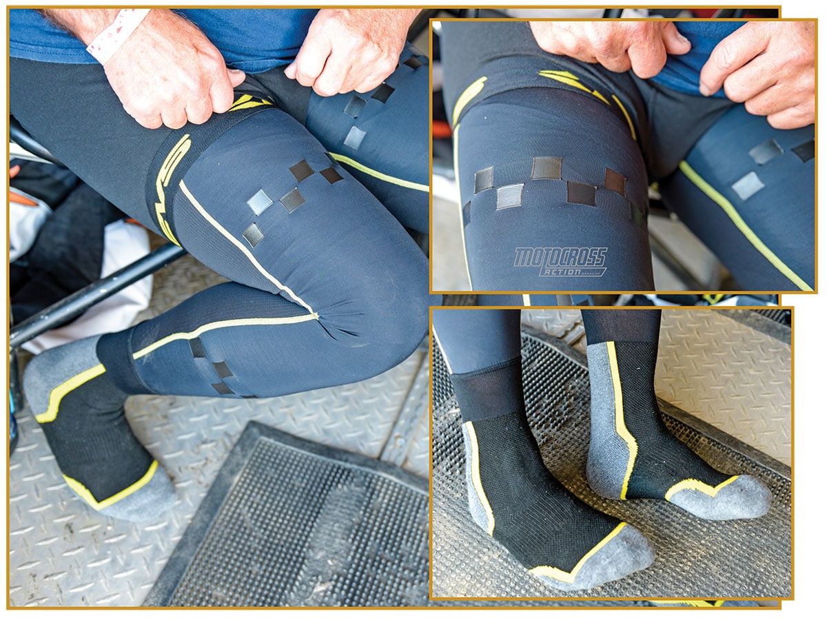 MXA TEAM TESTED: EVS TUG FUSION KNEE BRACE SOCKS - Motocross Action Magazine