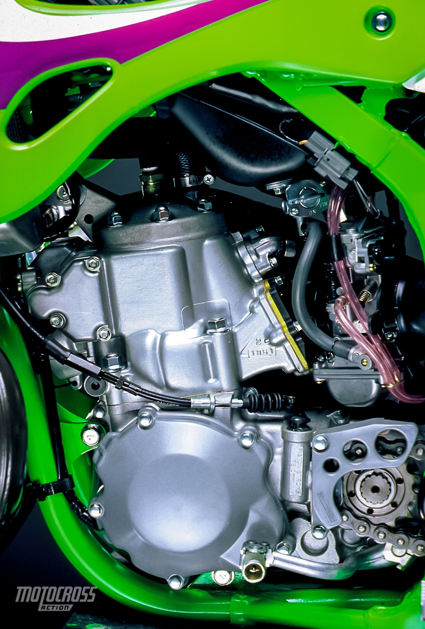 1999 Kawasaki KX250 engine