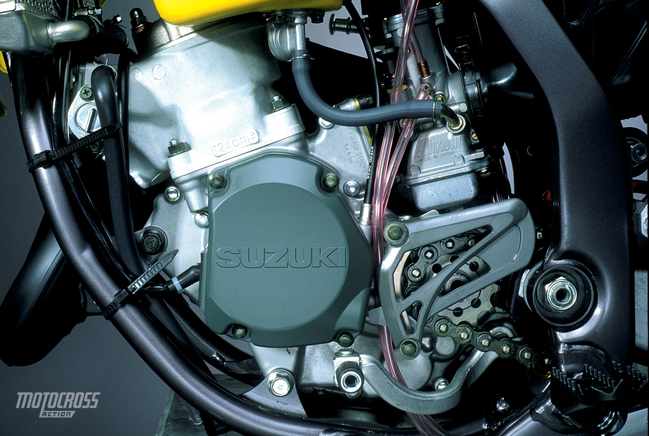 2001 SUZUKI RM125 engine