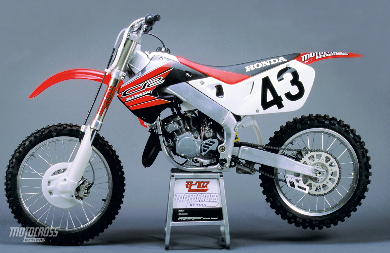 ON THE RECORD: COMPLETE TEST OF THE 2005 HONDA CR125 - Motocross Action  Magazine