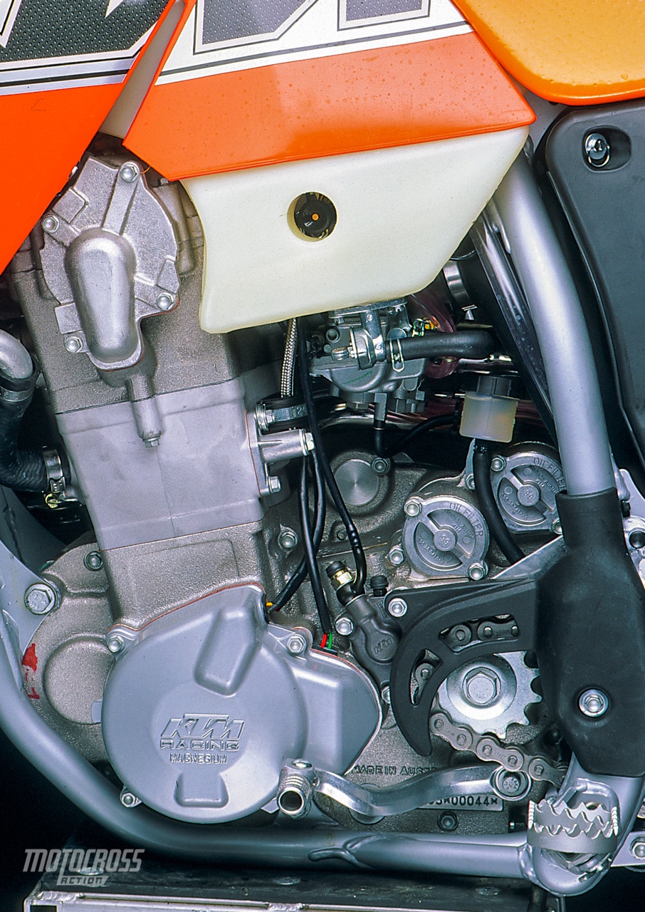 2000 KTM 520SXF moottori