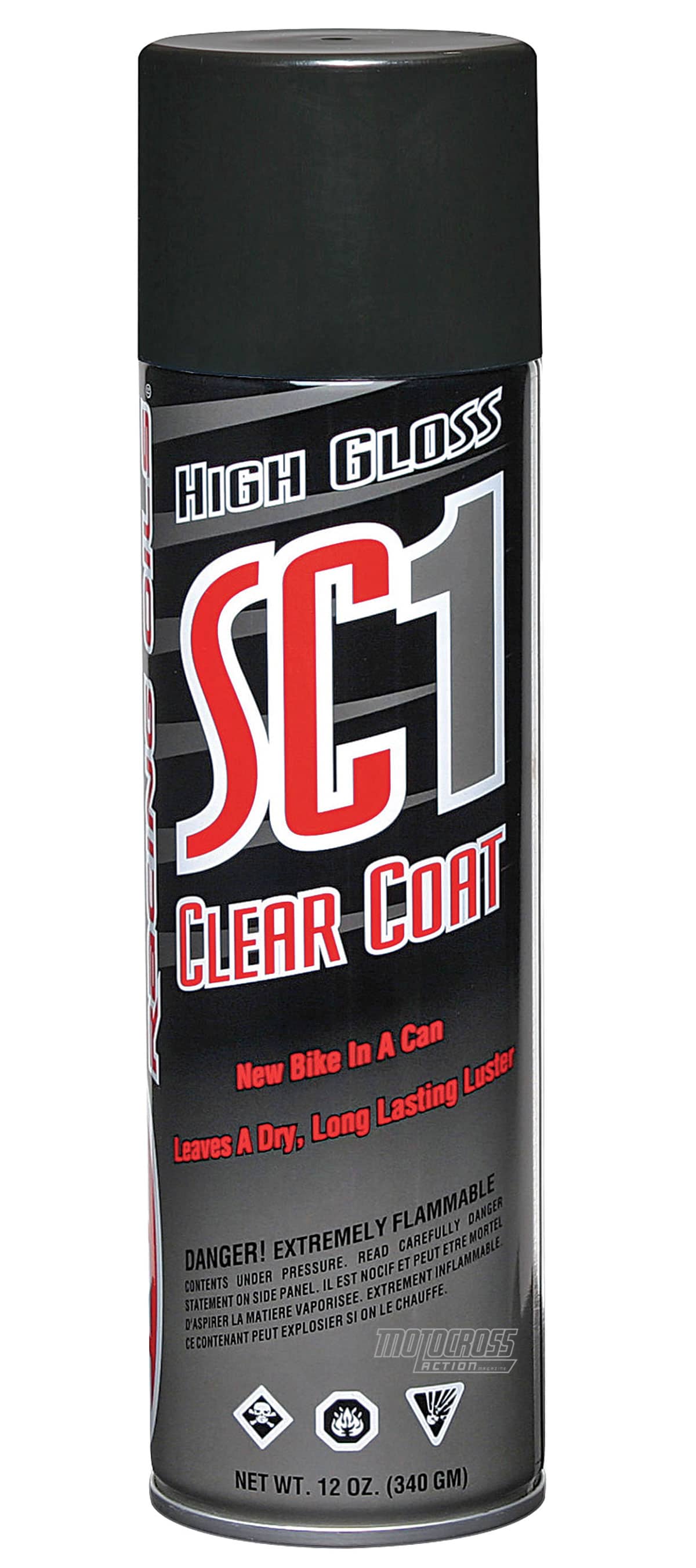 Maxima High Gloss SC1 Clear Coat Silicone Spray 12oz - 6/Pack