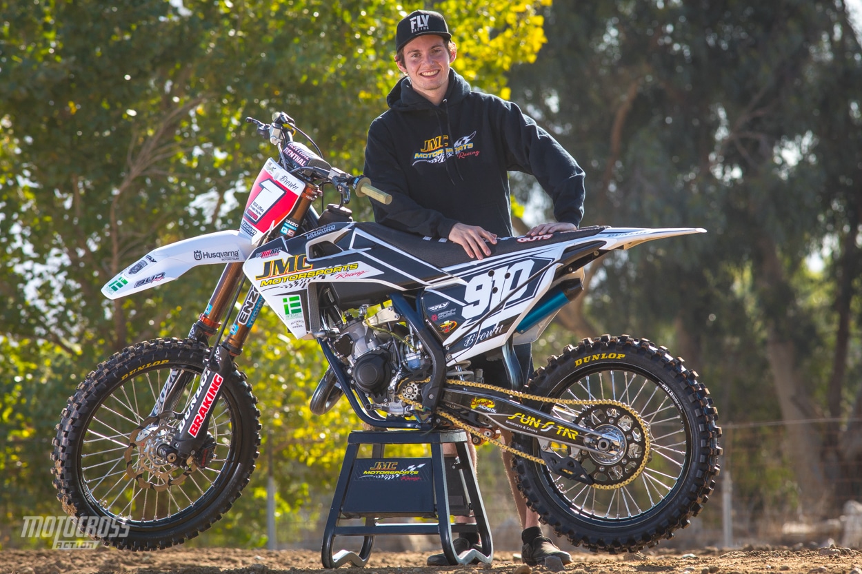 WE RIDE CARSON BROWN'S JMC HUSQVARNA 190cc PIT BIKE - Motocross