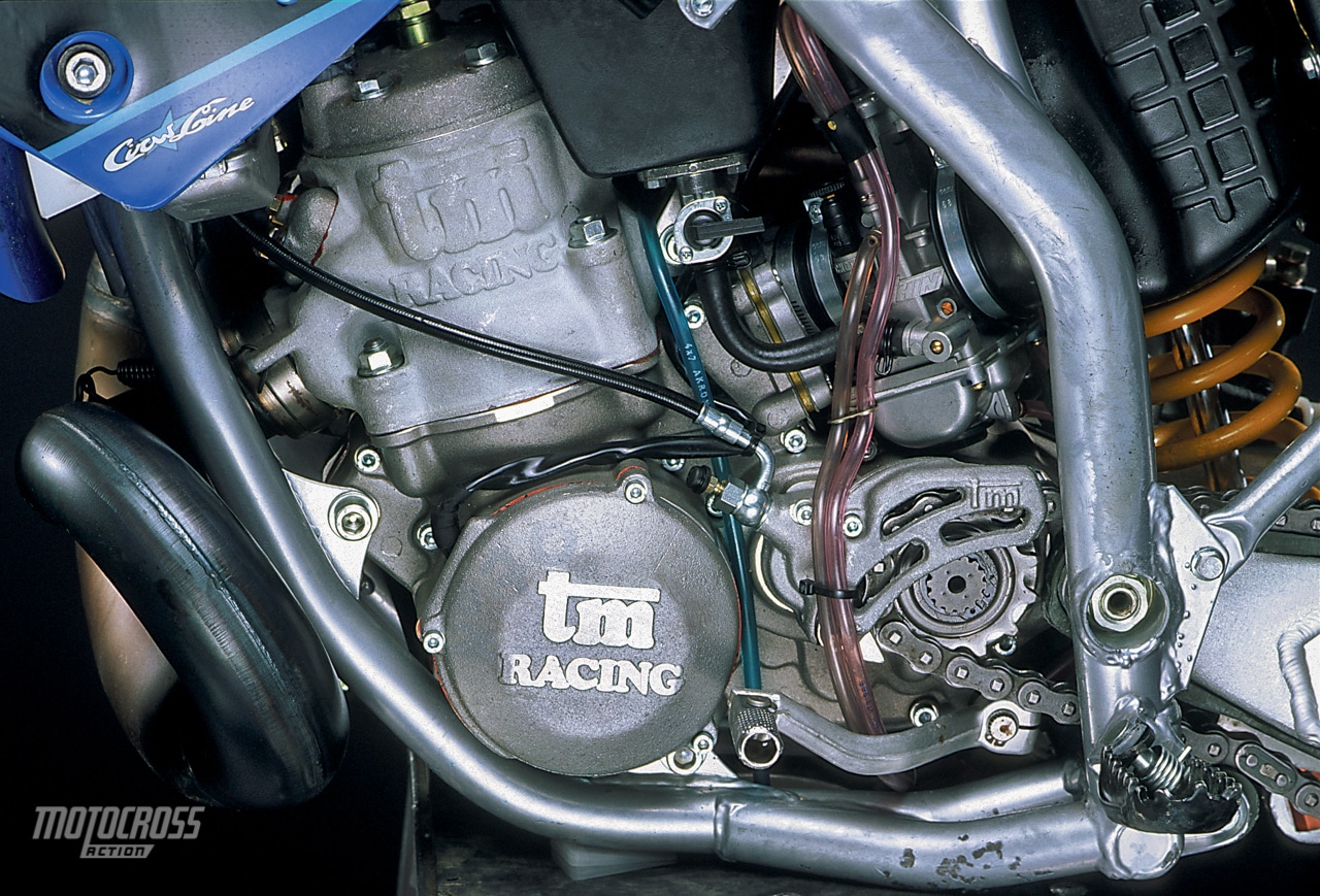 2000 TM 250MX двигатель