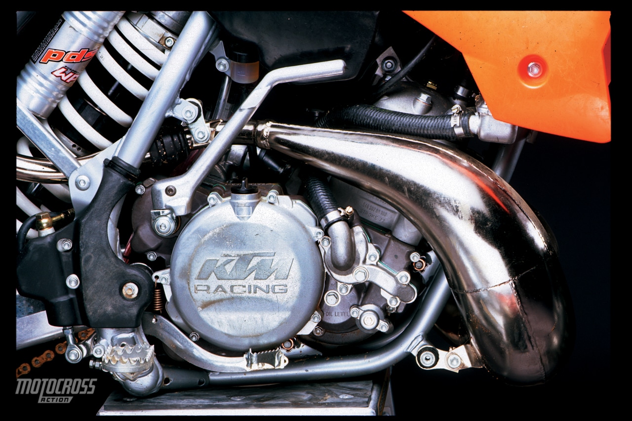 2001 KTM 250SX engine