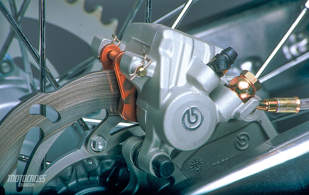 2001 KTM 250SX rear brake