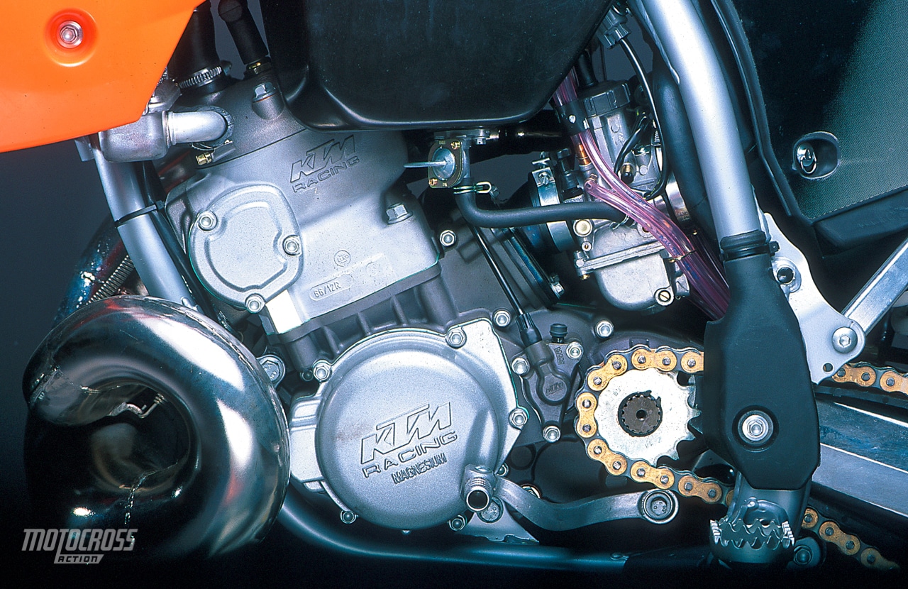 2001 KTM 250SX engine