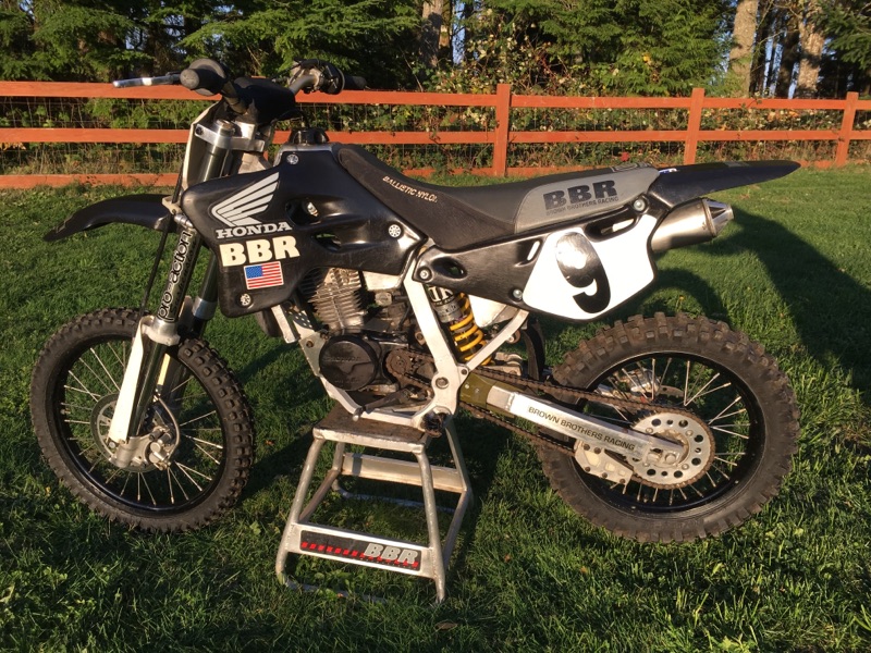 BBR YZ80 CHASSIS WITH XR100 ENGINE
