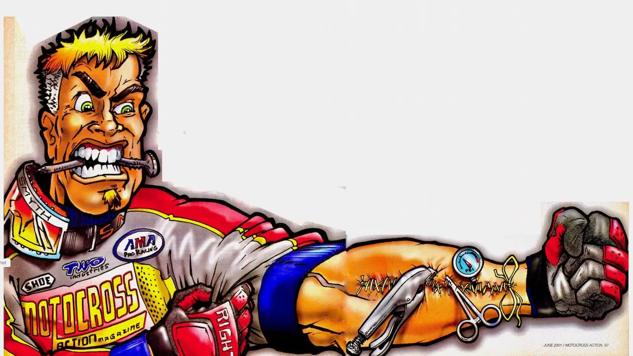 NÓS MONTAMOS DAVID O'CONNOR'S VET MXDN 2002 YAMAHA YZ250 - Motocross Action Magazine