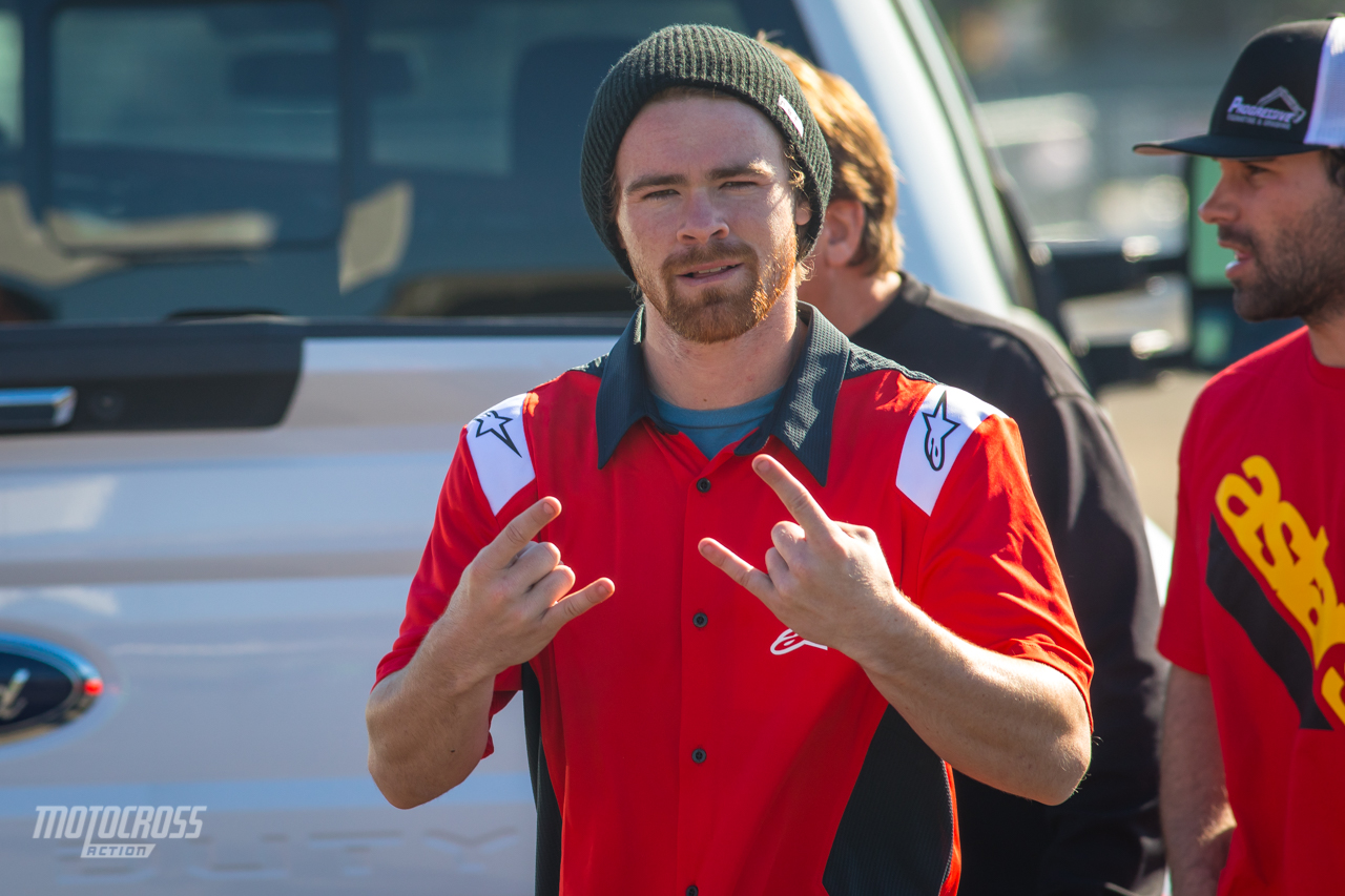 Justin Muscutt 2019 Oakland Supercross pits-5153