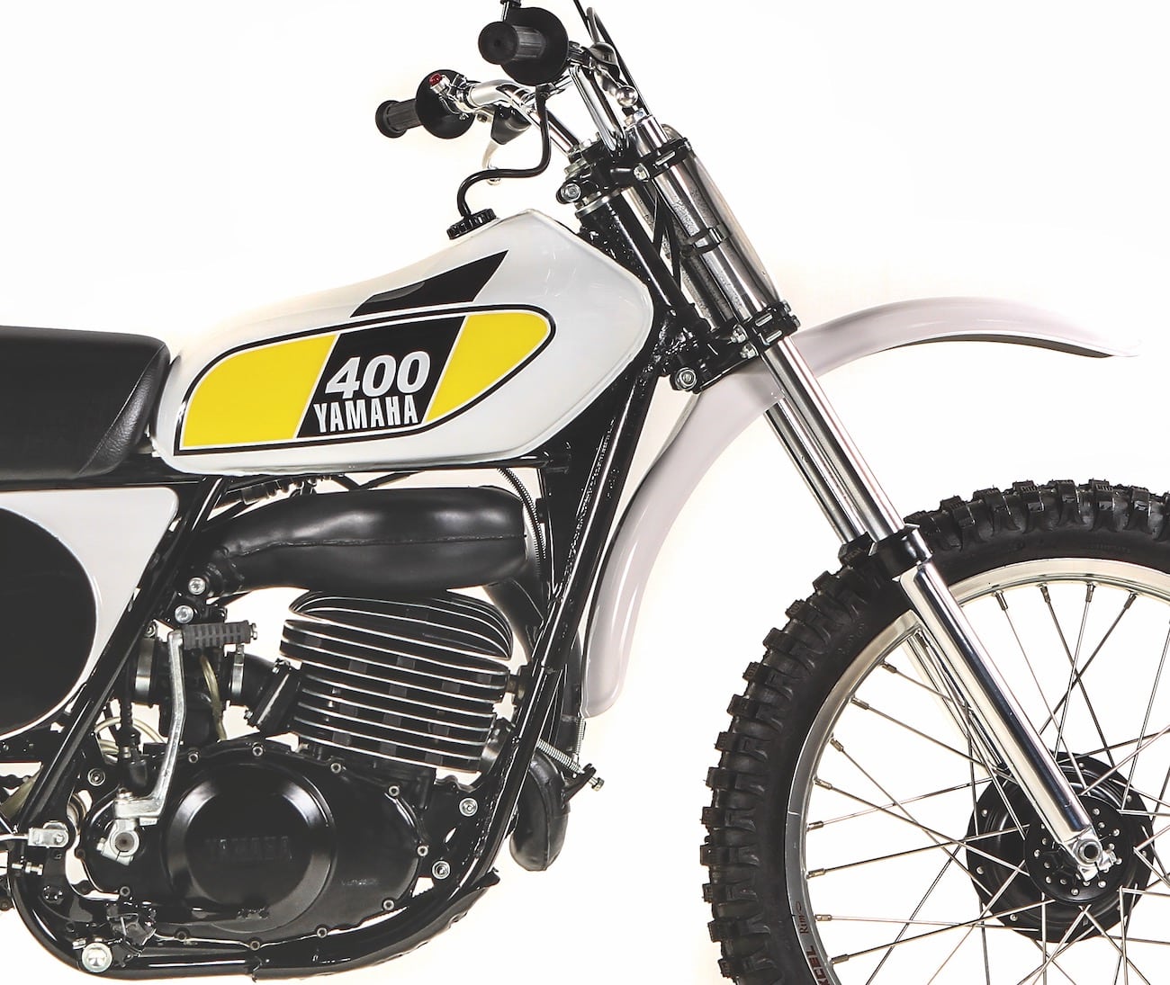 クラシックモトクロスアイアン：1975 YAMAHA MX400BMONOCROSS-モトクロスアクションマガジン