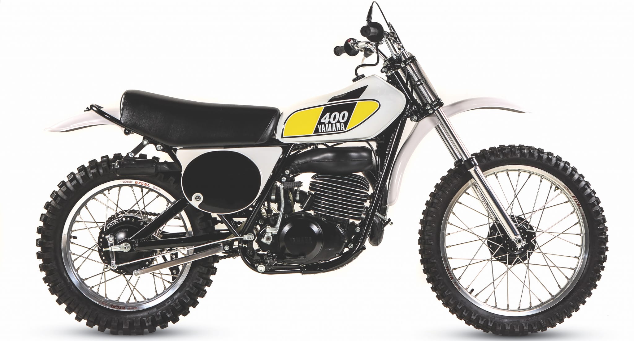 クラシックモトクロスアイアン：1975 YAMAHA MX400BMONOCROSS-モトクロスアクションマガジン