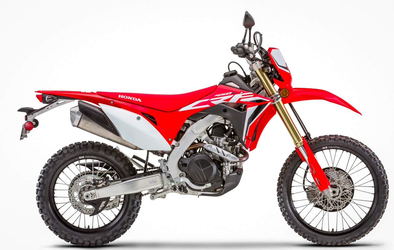 Nova Honda CRF 450L é moto de trilha para rodar na rua