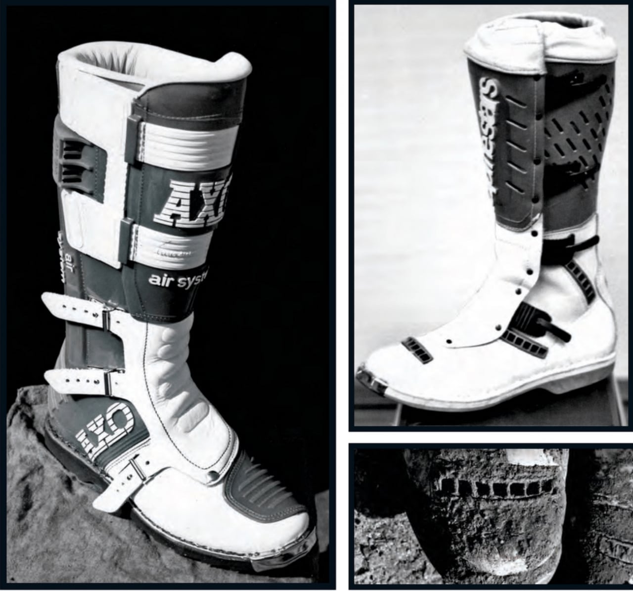 TECNOLOGÍA DE MOTOCROSS OLVIDADA: BOTAS DE MOTOCROSS REFRIGERADAS POR AIRE  - Motocross Action Magazine