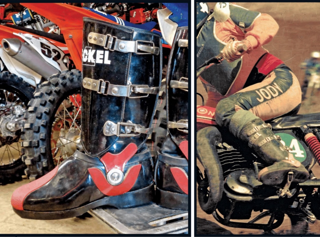 Hinged motocross boots hotsell