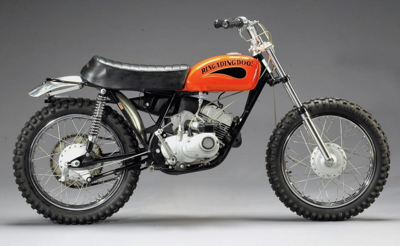 1970 kawasaki outlet dirt bike