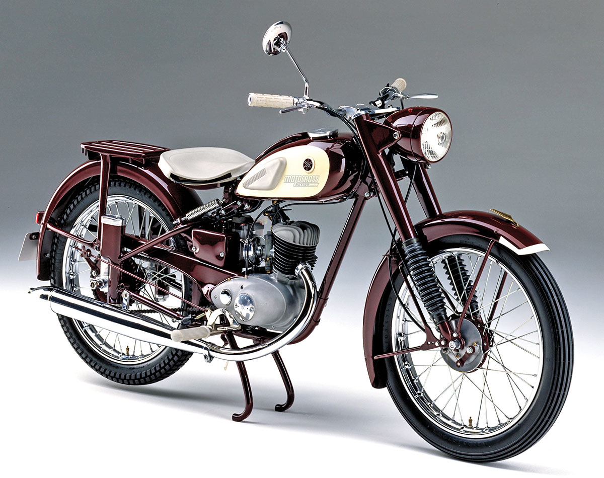 Yamaha Motor do Brasil - YA1 foi a primeira moto #Yamaha, em 1955. Foi  chamada de Akatombo, a libélula vermelha. A sua mais célebre conquista  foi o 1º lugar na corrida da