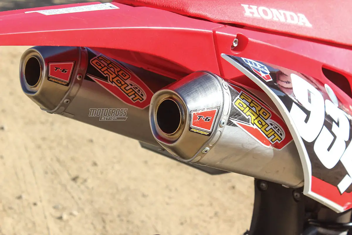 2019 deals crf250r exhaust