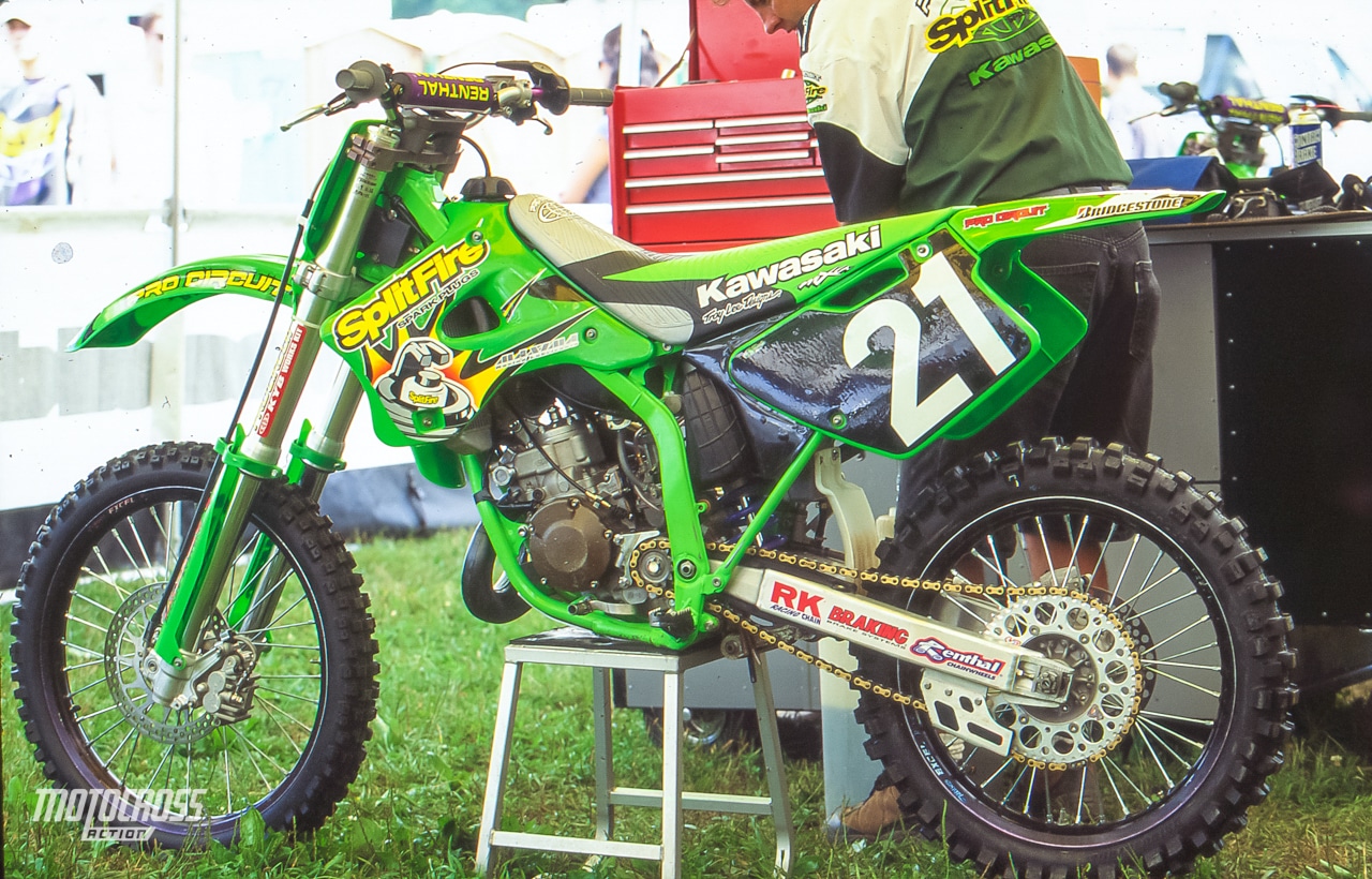 チャドピーターソンの1996年プロサーキットKX125