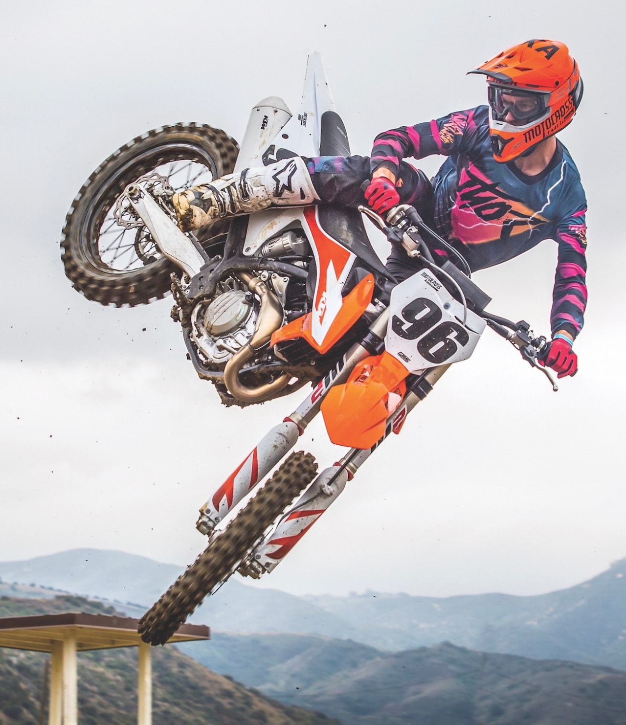 Honda Enduro Motocross MX Bici de la suciedad Soporte elevación con pedal de elevación de pie 