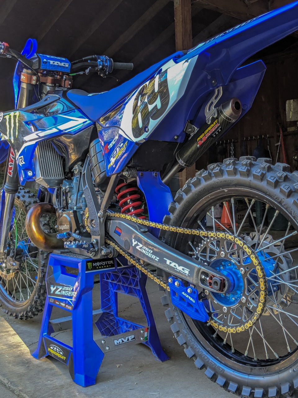 Yamaha YZ2008 uit 250