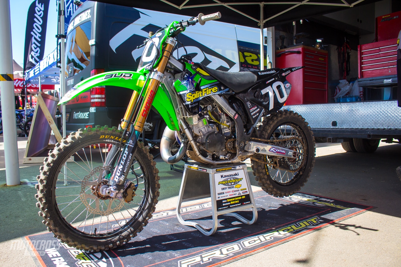 Mitchell Harrison's KX125