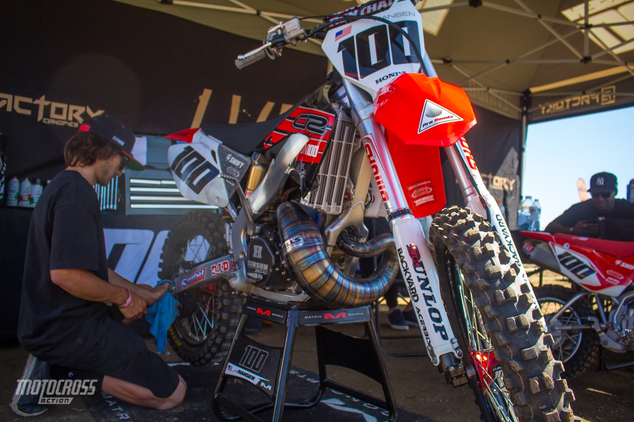 Josh Hanson Honda CR250