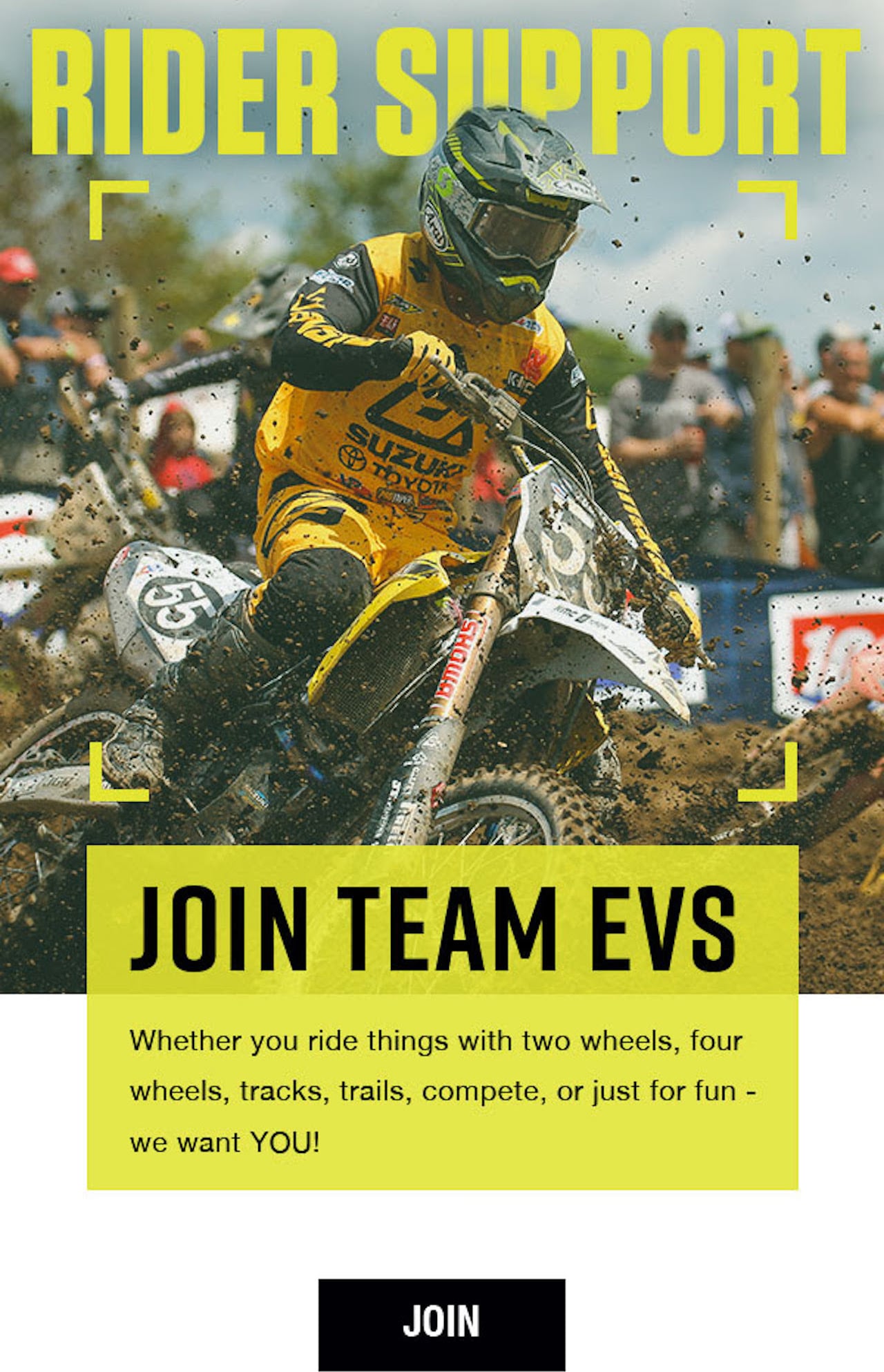 MXGP Welcomes EVS SPORTS