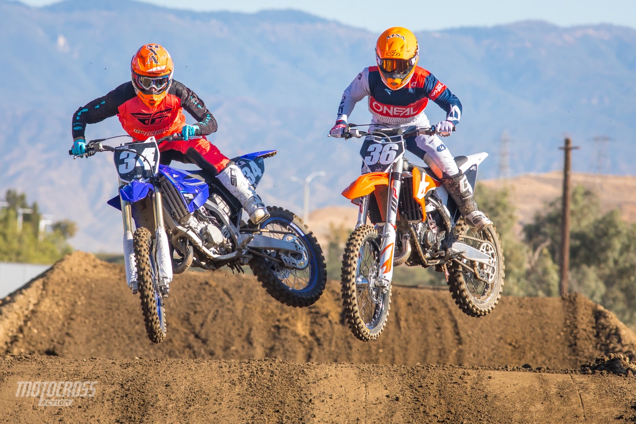 2020 YZ125 VS. KTM 125SX